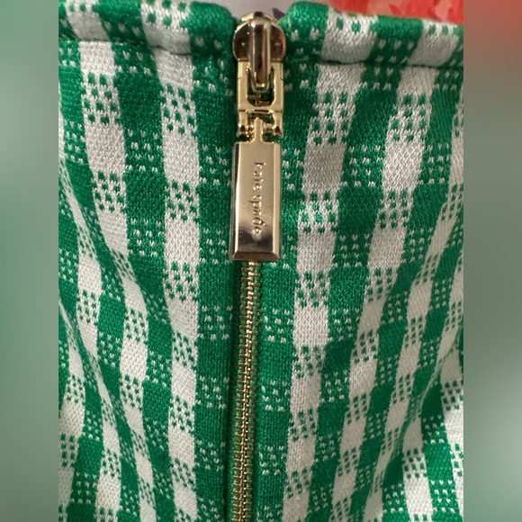 Kate Spade Jazzy Gingham Ponte Fiorella Dress NWT - Picture 3 of 6